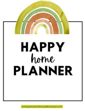 Load image into Gallery viewer, The Happy Home Cleaning, Budget &amp; Meal Planner Set - The Bea &amp; Charlie Paper Shop
