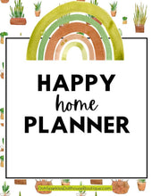 Load image into Gallery viewer, The Happy Home Cleaning, Budget &amp; Meal Planner Set - The Bea &amp; Charlie Paper Shop
