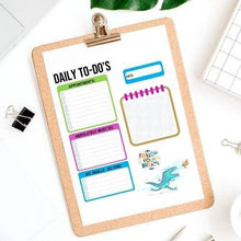 Load image into Gallery viewer, To Do List Note Page, Day Planner Insert, Daily Planner Printable, Mini Calendar Printable, Blank Calendar, Checklist Printable - The Bea &amp; Charlie Paper Shop
