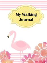 Load image into Gallery viewer, Tropical Flamingo Walking Journal and Log Complete Set - The Bea &amp; Charlie Paper Shop

