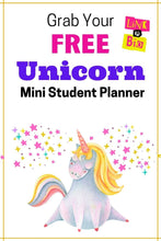 Load image into Gallery viewer, Unicorn Stickers, Inspirational Stickers, Kindness Stickers, Printable Unicorn Stickers, Stickers for Kids, Back to School Stickers - The Bea &amp; Charlie Paper Shop
