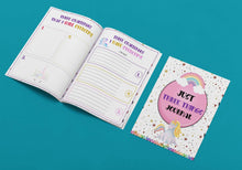 Load image into Gallery viewer, Vision Board Kit, Unicorn Journal, Printable Journal Kit, Unicorn Art, Plus BONUS! - The Bea &amp; Charlie Paper Shop
