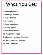 Load image into Gallery viewer, Yoga is Life Planner &amp; Journal Plus BONUS Coloring Pages - The Bea &amp; Charlie Paper Shop
