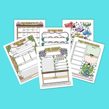 Load image into Gallery viewer, Yoga is Life Planner &amp; Journal Plus BONUS Coloring Pages - The Bea &amp; Charlie Paper Shop
